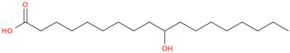10 hydroxyoctadecanoic acid